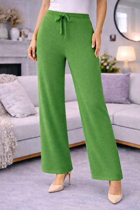 KADIN TORBA PANTOLON-ÇİMEN YEŞİLİ