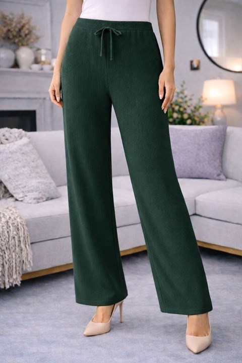 KADIN TORBA PANTOLON-YEŞİL