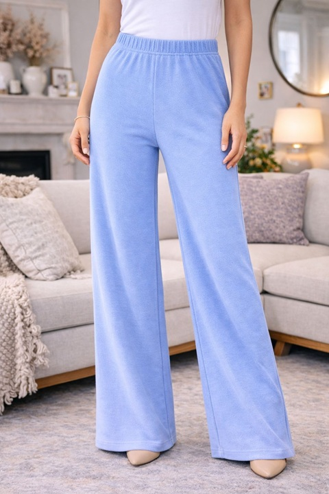 Kapkorşe Pantolon - Açık Mavi