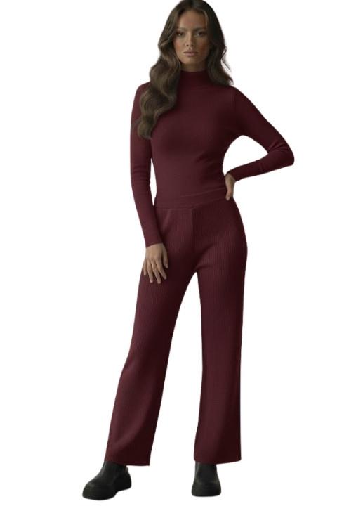 Kapkorşe Pantolon - Bordo