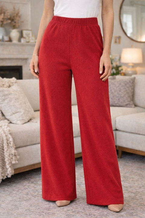Kapkorşe Pantolon - Kırmızı