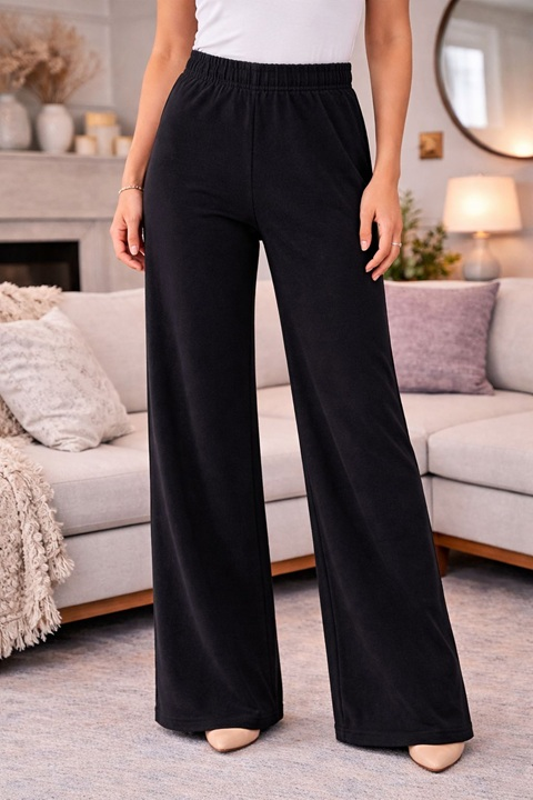 Kapkorşe Pantolon - Siyah