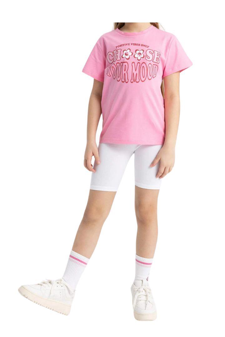 Kız Çocuk Dizüstü Tayt - Beyaz