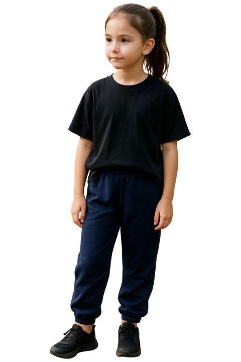 Kız Çocuk Lastikli Paça Eşofman Altı