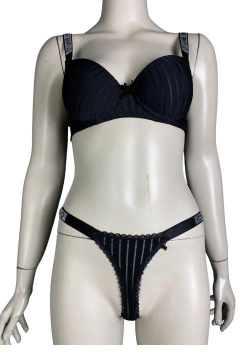 LOVE SECRET DOLGULU 2 Lİ SÜTYEN TAKIM-SİYAH