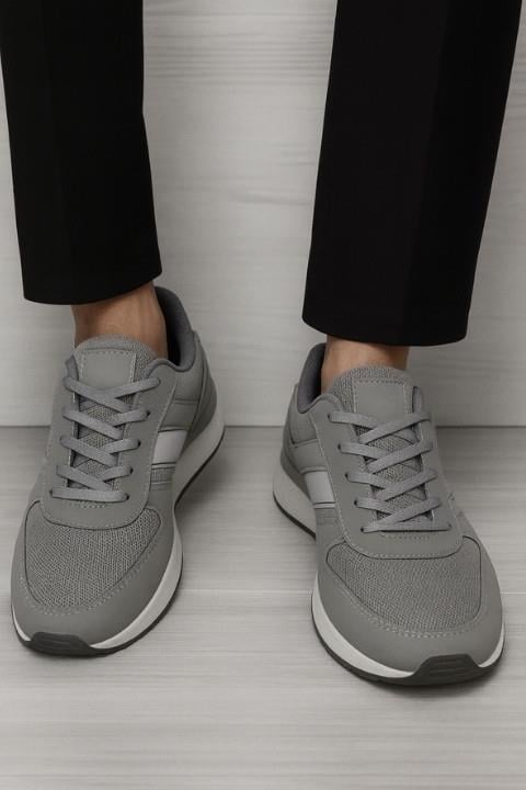 MESTER MİND 007 ERKEK SPOR AYAKKABI  FÜME