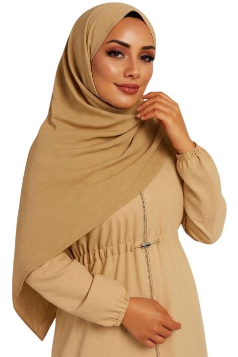 Soft Pamuk Şal - Bej