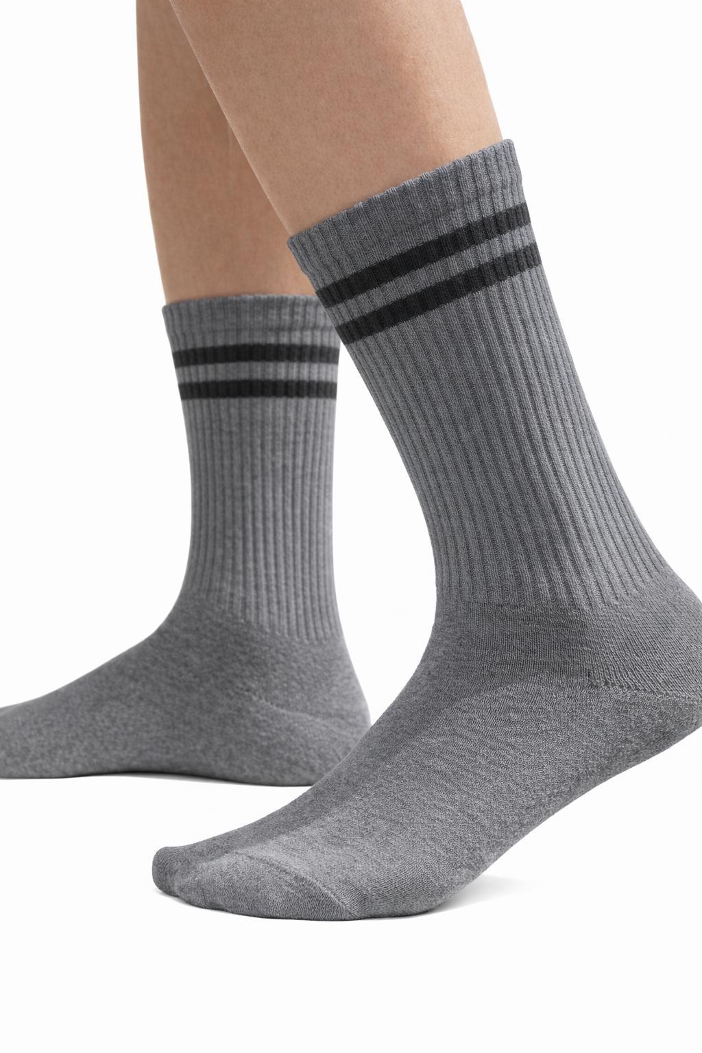 Tenis Çorabı - Gri