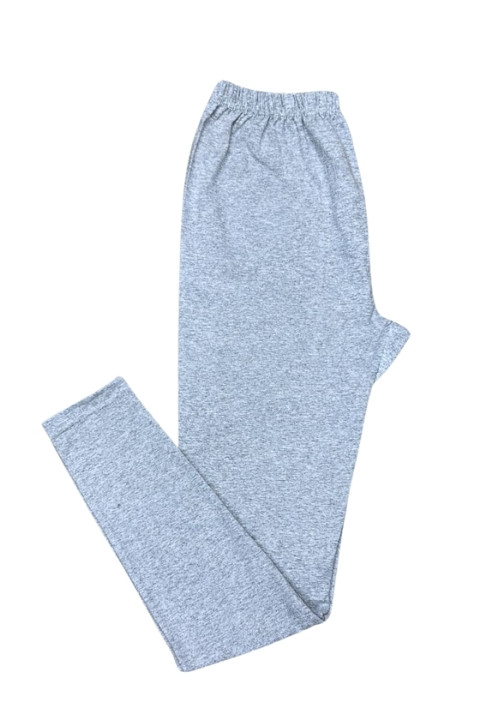 Unisex Penye Tayt - Gri