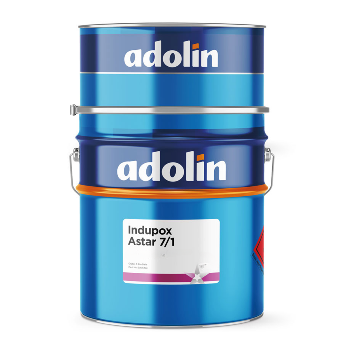 Adolin Indupox Astar 7/1 Solventli Epoksi Astar A+B Takım 20 Kg (Gri-RAL7035)