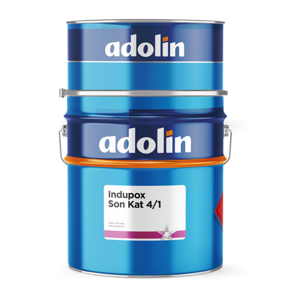 Adolin Indupox Son Kat 4/1 Solventli Epoksi Boya A+B Takım 20 Kg (Beyaz)