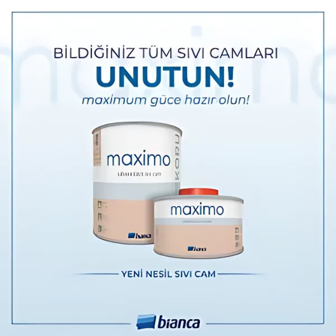 Bianca Maximo Solvent Bazlı Sıvı Cam 0,5L