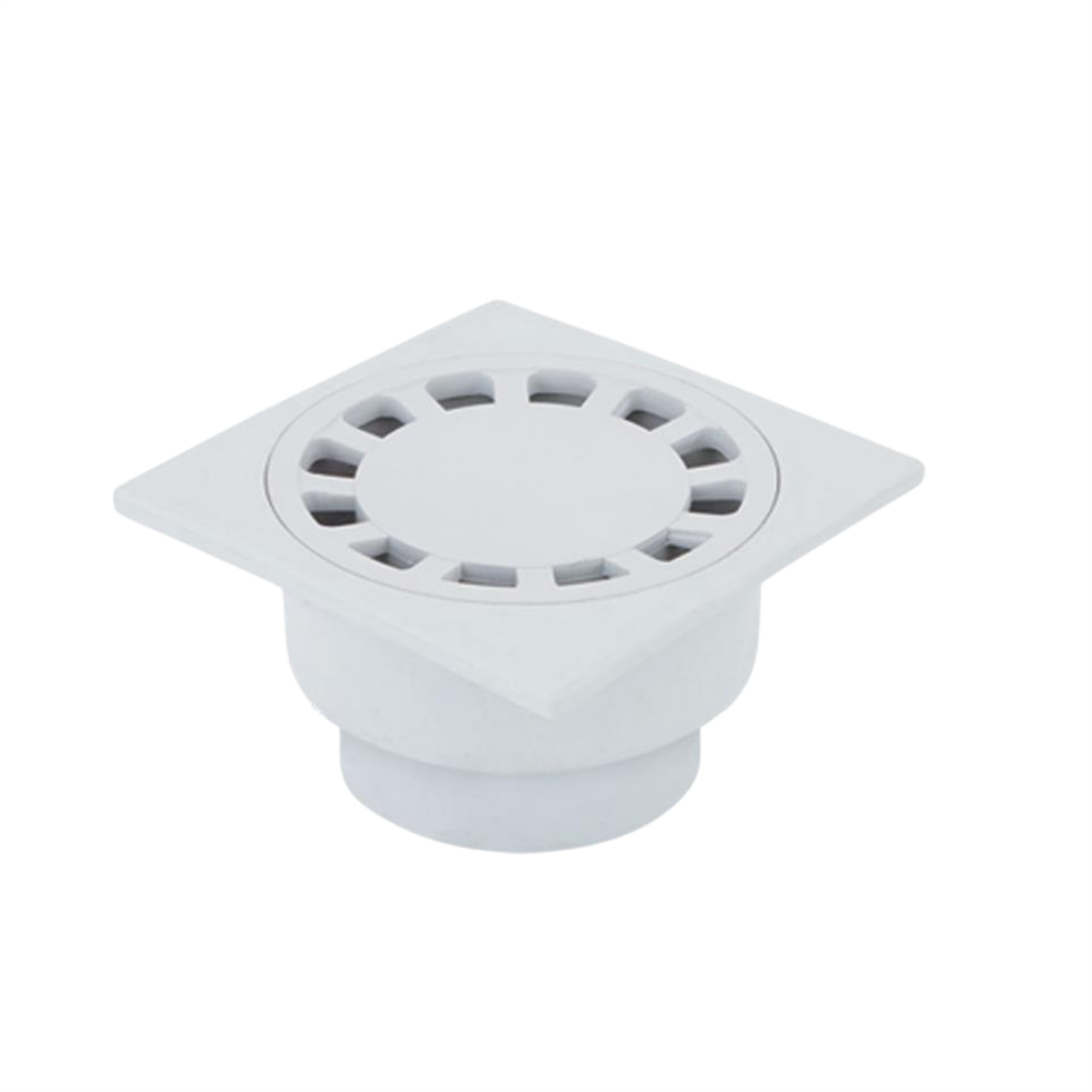 Mesa Teknik Sert Plastik Teras Süzgeçi 15x15 Alt Çıkış Ø 70 mm