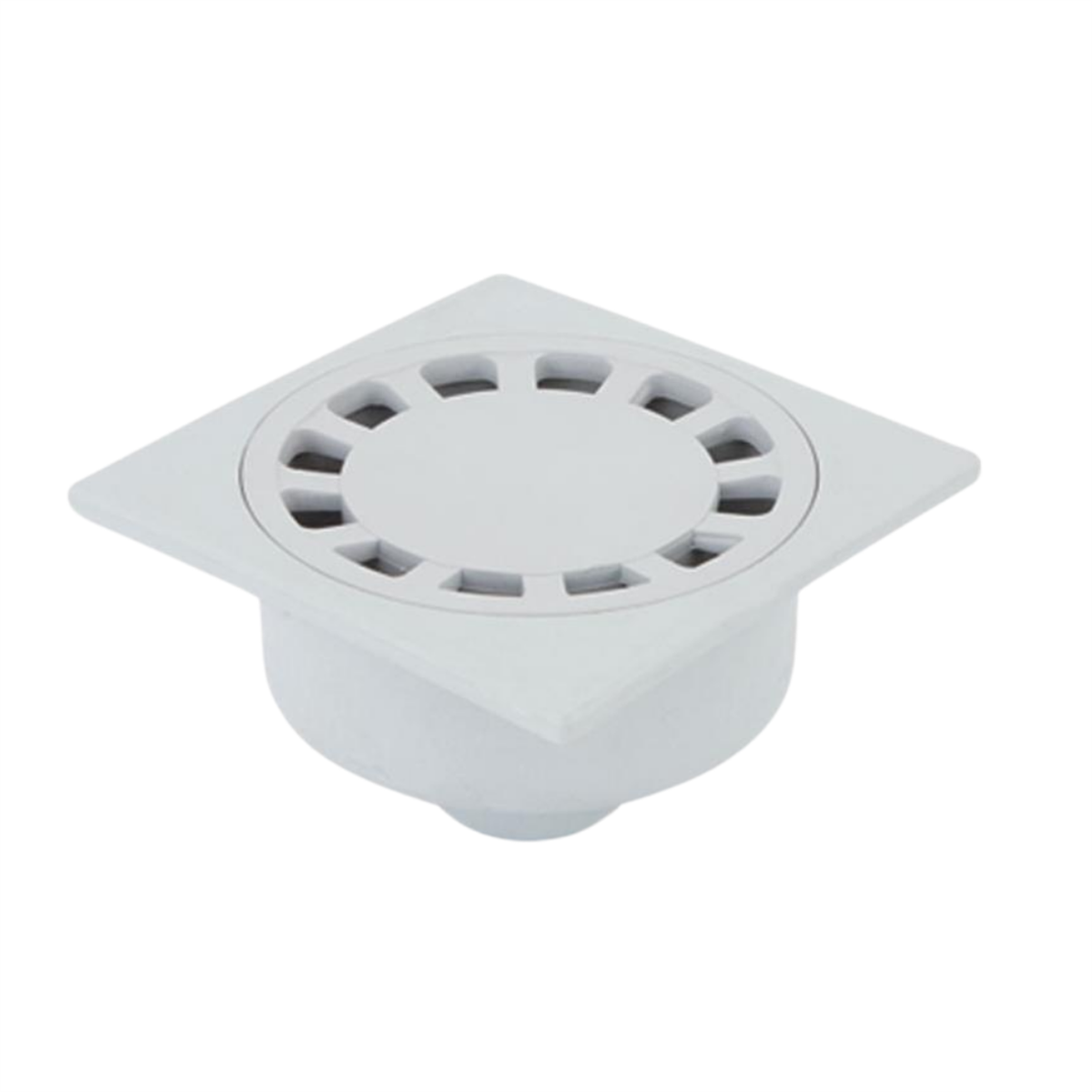 Mesa Teknik Sert Plastik Teras Süzgeçi 15x15 Alt Çıkış Ø 50 mm