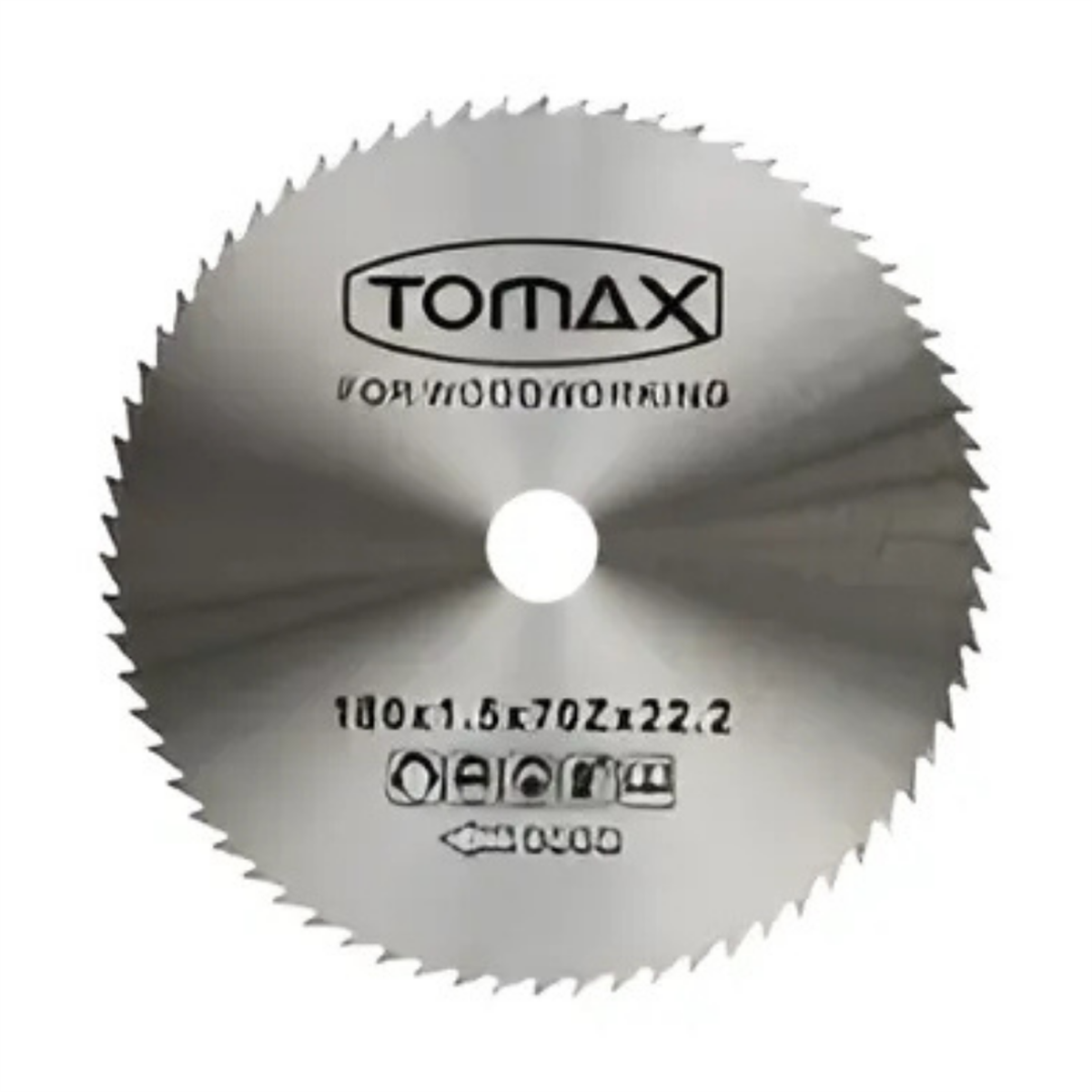 Tomax Ağaç Daire Testeresi (Elmassız) 180x1,5 mm