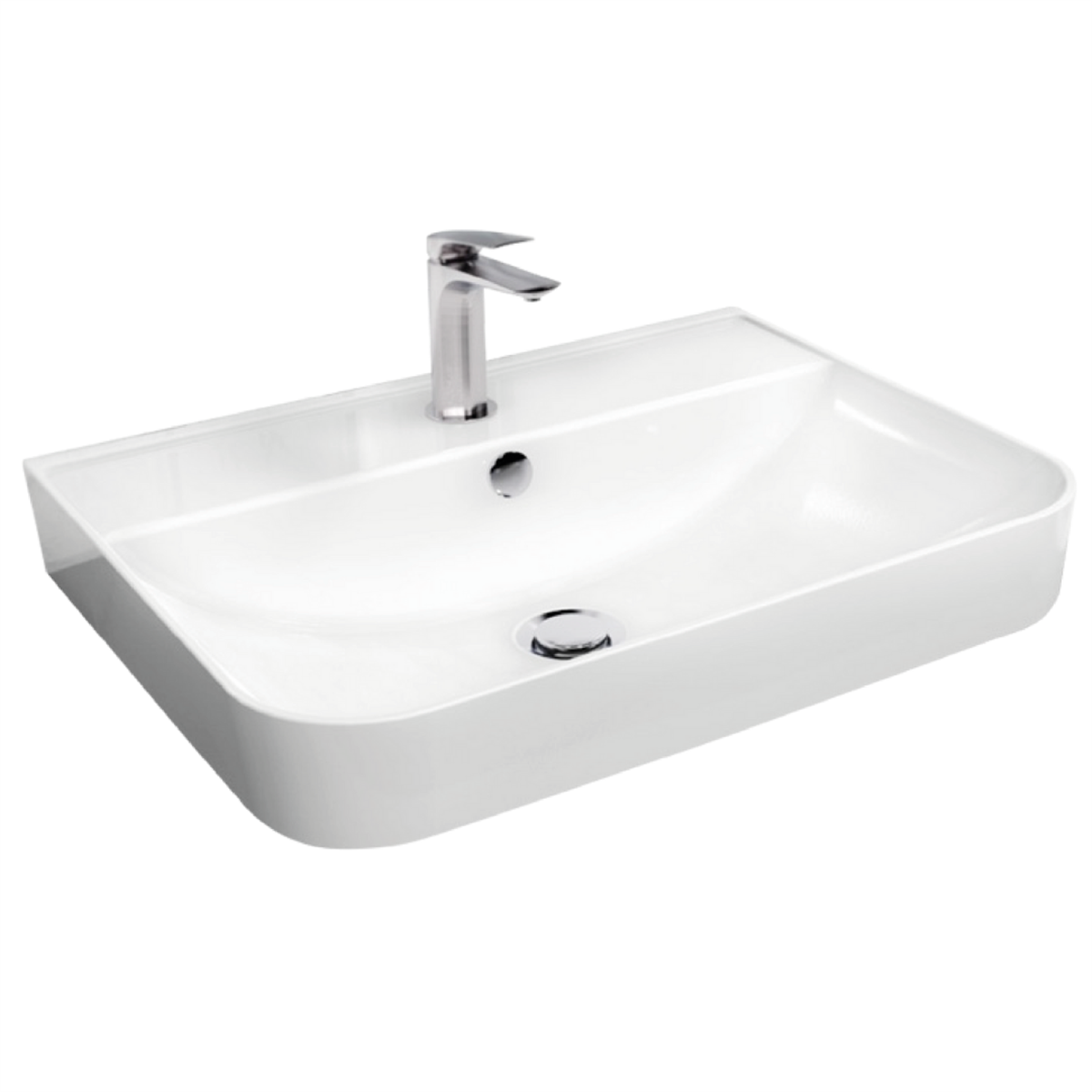 Turavit Luna Slim 55 cm Lavabo