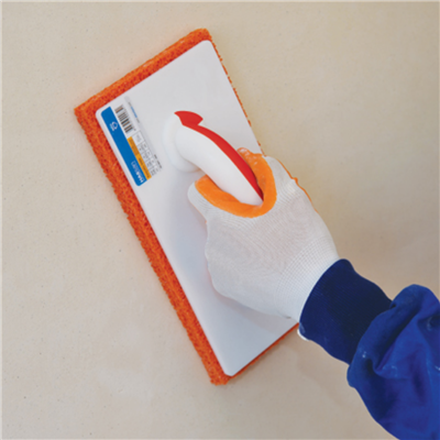 Dekor Kauçuklu Mala Büyük Gözenekli Uzun (28cm)