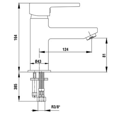 ECA Delta Lavabo Bataryası 102108686