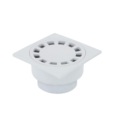 Mesa Teknik Sert Plastik Teras Süzgeçi 15x15 Alt Çıkış Ø 70 mm