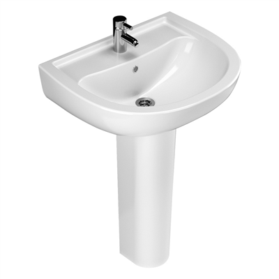 Turavit Alize 60 cm Lavabo+Kolon Ayak