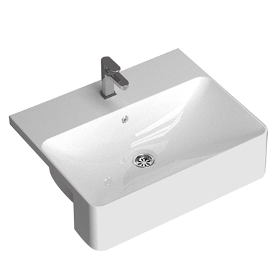 Turavit Capri 40*50 cm Kare Lavabo