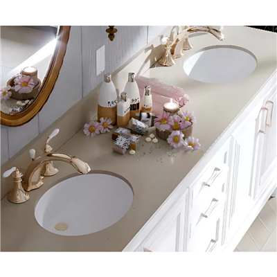 Turavit Hilton 37*47 cm Oval Tezgah Altı Lavabo