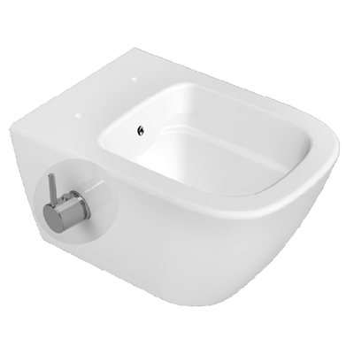 Turavit Luna Rimless Ankastre Musluklu Asma Klozet (Gizli Montaj)