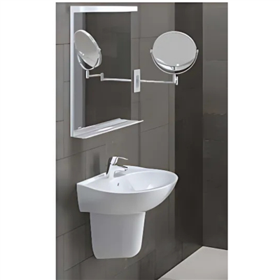Turavit Polo 55 cm Lavabo+Yarım Ayak