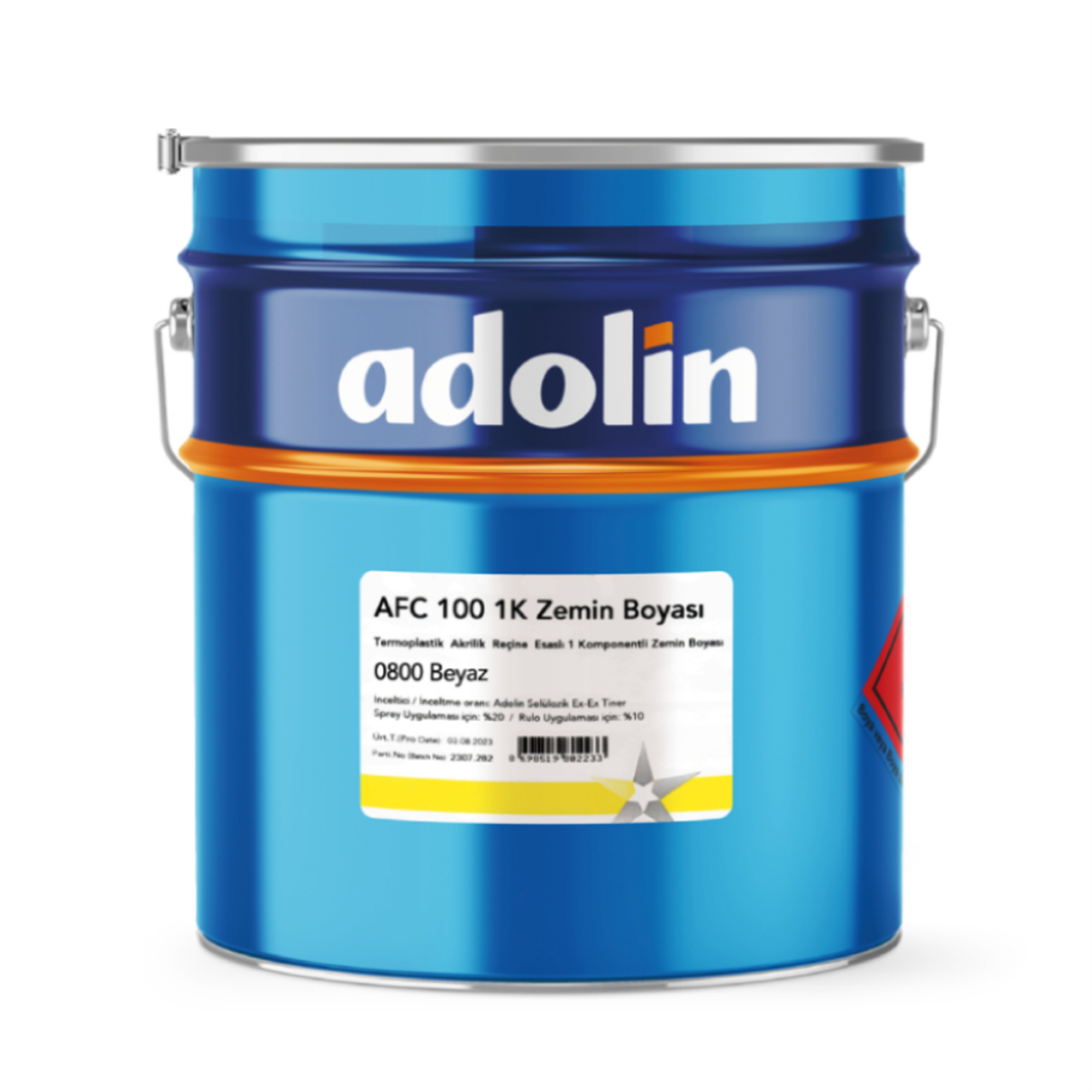 Adolin AFC 100 1K Zemin Boyası 4 Kg (Beyaz)