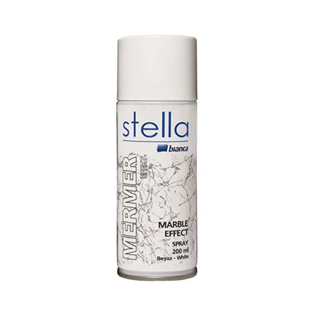 Bianca Stella Mermer Efekt Spreyi Beyaz 200 ml