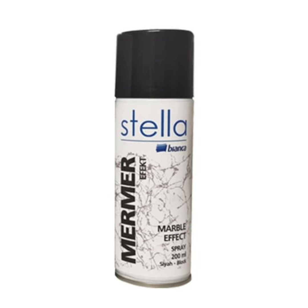 Bianca Stella Mermer Efekt Spreyi Siyah 200 ml