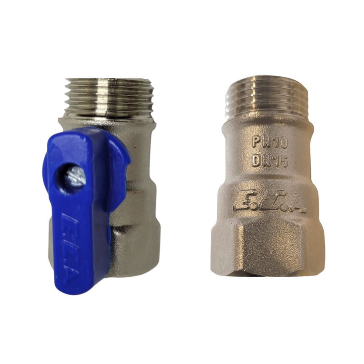 ECA 1/2 Mini Küresel Valf Vana Mavi