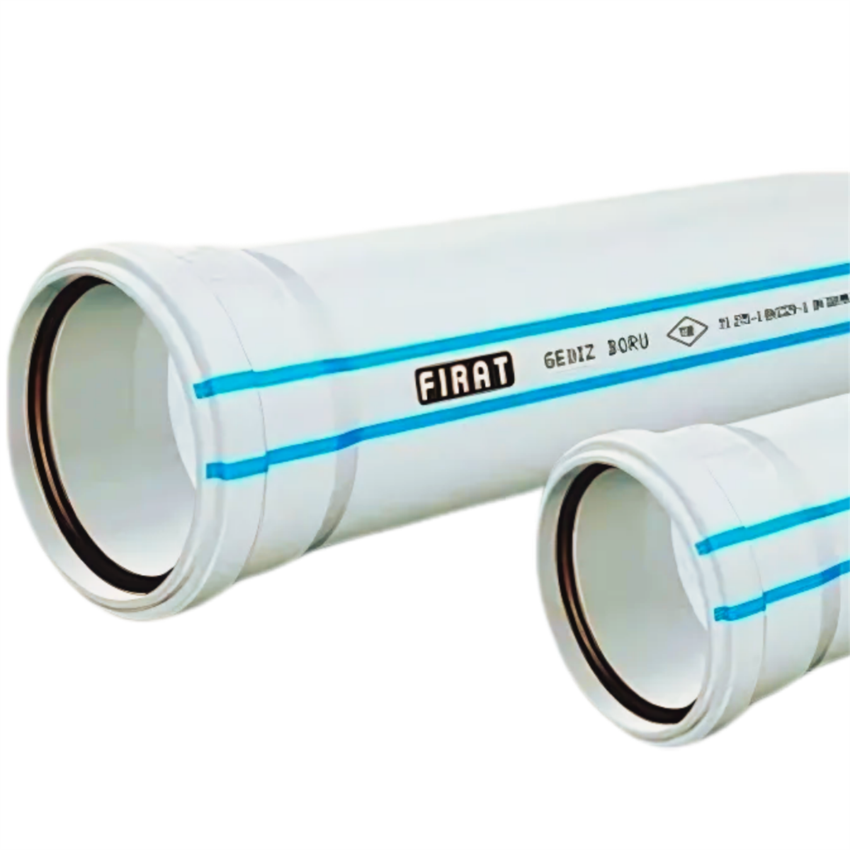 Fırat Boru 100/2000 PVC Gediz 2.2 mm Boru