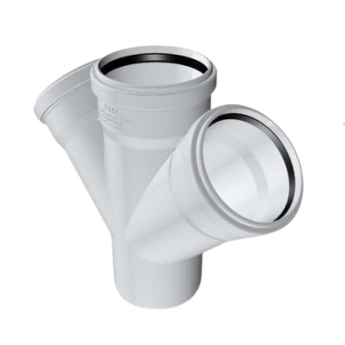 Fırat Boru 75/75 PVC Çift Çatal