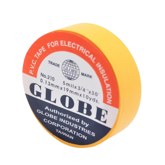 Globe Sarı İzole Elektrik Bandı 12 mt