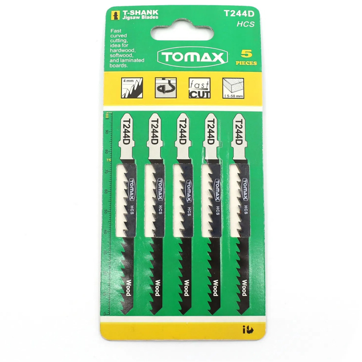 Tomax Dekupaj Ağzı (Ağaç) T244D - Kavisli