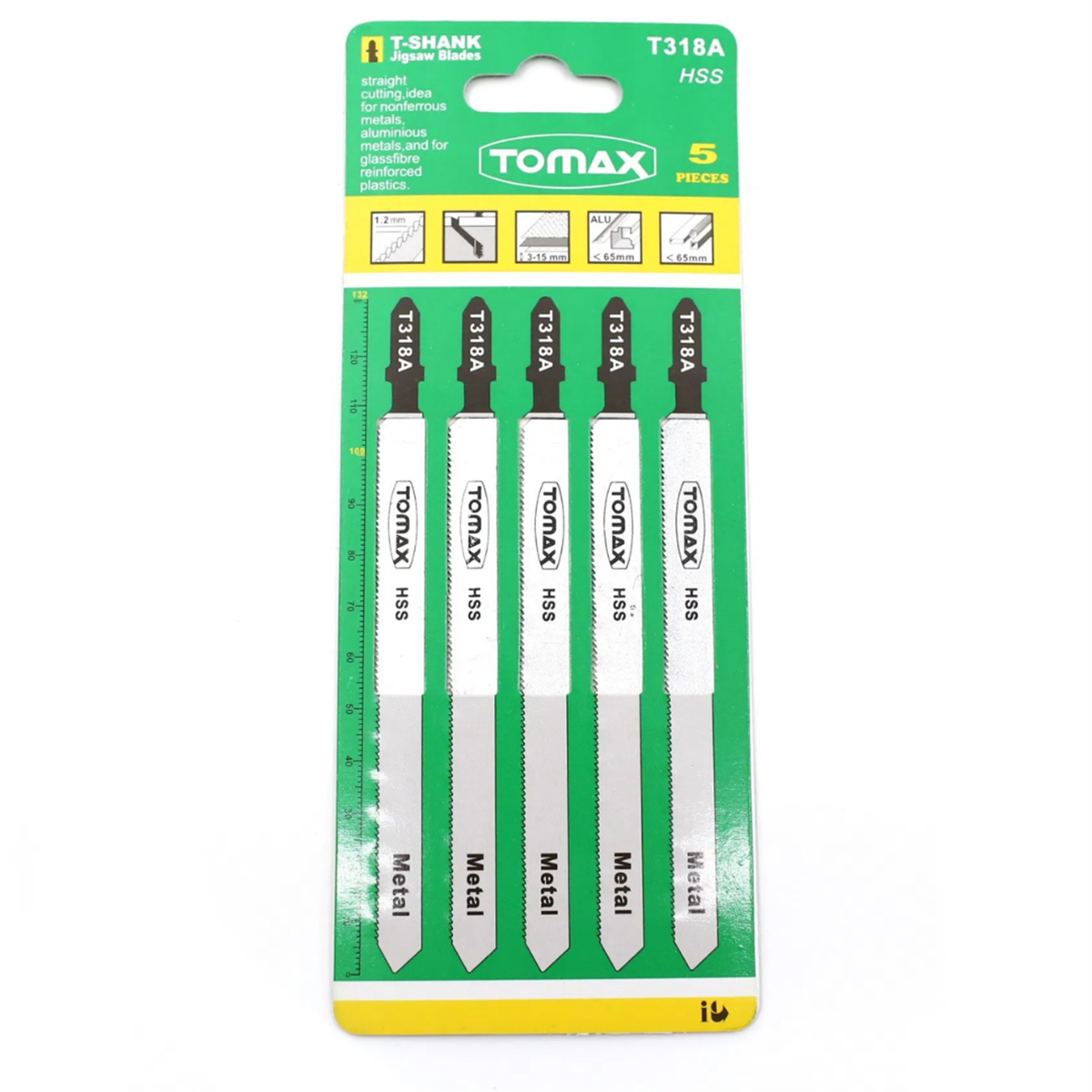 Tomax Dekupaj Ağzı (Metal) T318A - Uzun