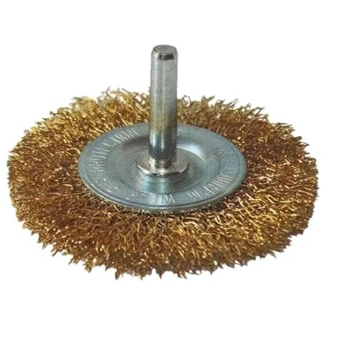 Tomax Pimli Saçaklı Daire Tel Fırça 75mm