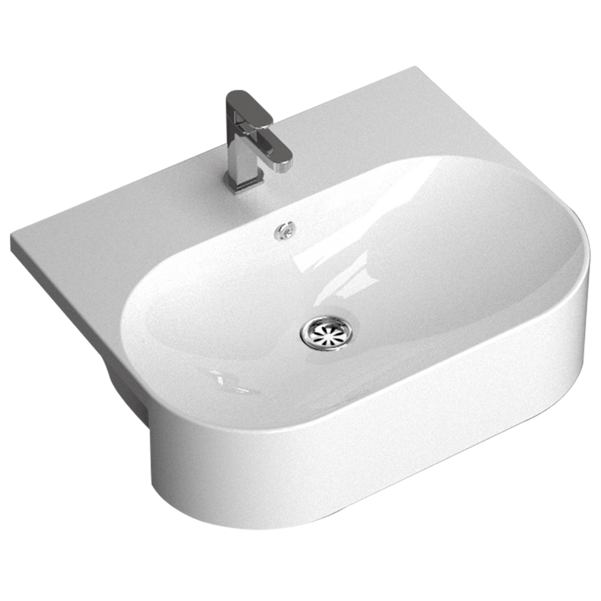 Turavit Nef 40*50 cm Oval Lavabo