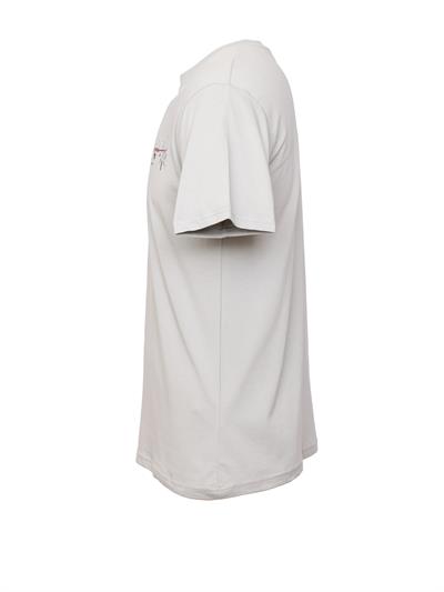 AKSUNGUR Kırılma Bisiklet Yaka %100 Pamuk Tişört