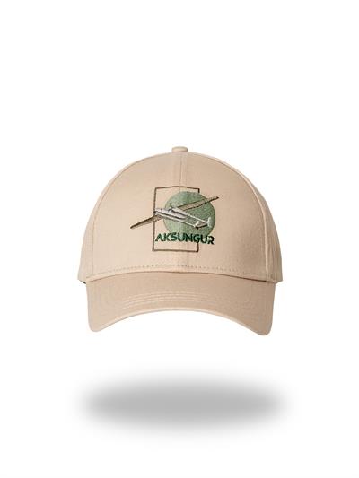 AKSUNGUR Nakışlı %100 Pamuk Kep Şapka