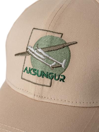 AKSUNGUR Nakışlı %100 Pamuk Kep Şapka