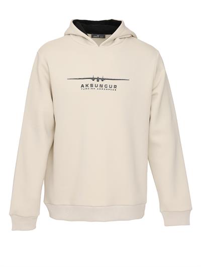 AKSUNGUR Tavizsiz Kapüşonlu Sweatshirt