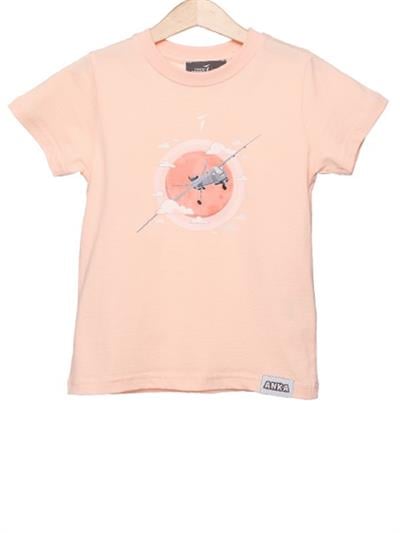 ANKA Kaşif Bisiklet Yaka %100 Pamuk Çocuk Tişört