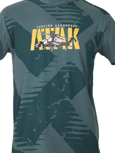 ATAK İkonik Bisiklet Yaka Modal Tişört