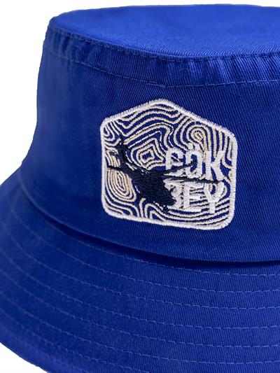 GÖKBEY Nakışlı %100 Pamuk Bucket Şapka