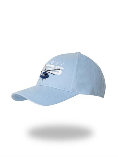 GÖKBEY Nakışlı %100 Pamuk Kep Şapka