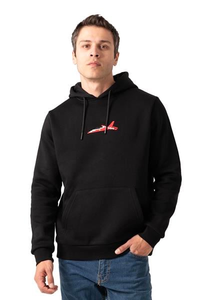 HÜRJET 8-Bit Kapüşonlu Sweatshirt