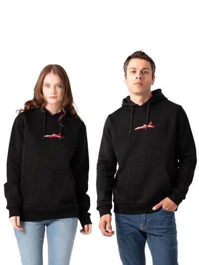 HÜRJET 8-Bit Kapüşonlu Sweatshirt