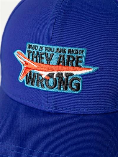 HÜRJET Fırtına Nakışlı %100 Pamuk Kep Şapka